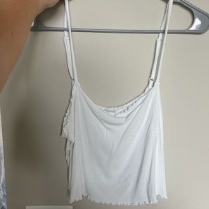 Garage White Tank Top